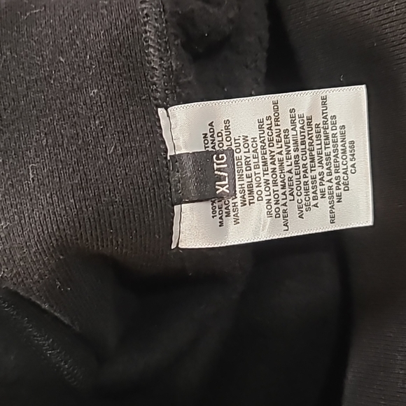 WyCo Anarchy Black Pullover Hoodie - Sz XL - Picture 3 of 3